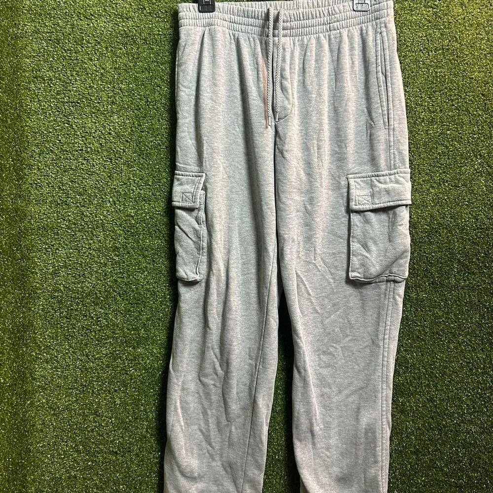Haband Men's Green and Grey Joggers-tracksuits